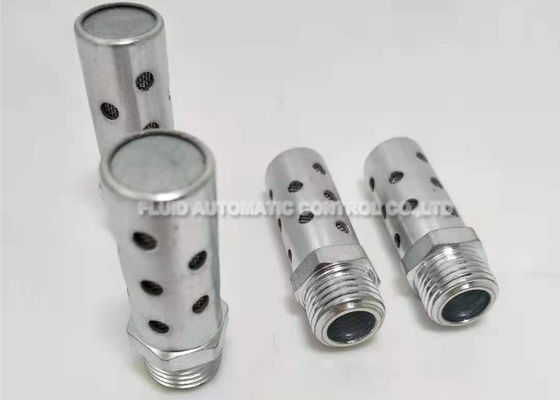 SB Type Series Aluminium Alloy Pneumatic Silencer M5-2 &quot;Air Muffler Untuk Pneumatic Valve