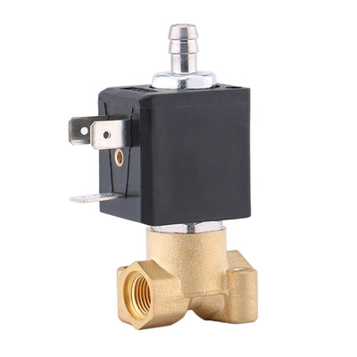 Three Way Steam Brass Stainless Steel Solenoid Valve Untuk Mesin Pembuat Kopi Espresso